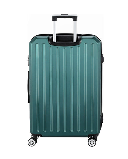 Wanderlite 28" 75cm Luggage Trolley Travel Suitcase Carry On Storage TSA Hardshell Atrovirens