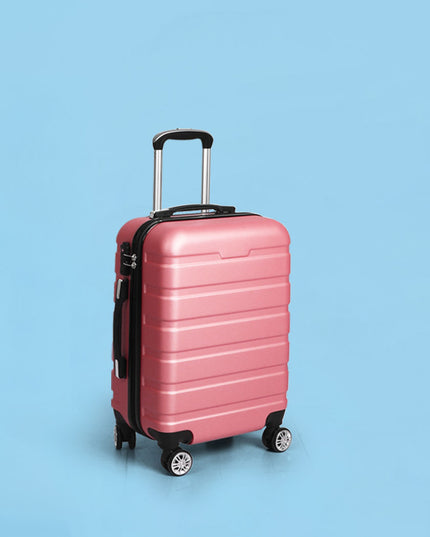 Slimbridge 20" Carry On Luggage Case Rose Gold 20 inch