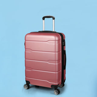 Slimbridge 20" Expandable Luggage Carry Rose Gold 20 inch