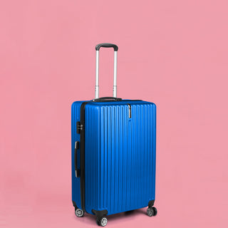 Slimbridge 20" Carry On Luggage Suitcase Blue 20 inch