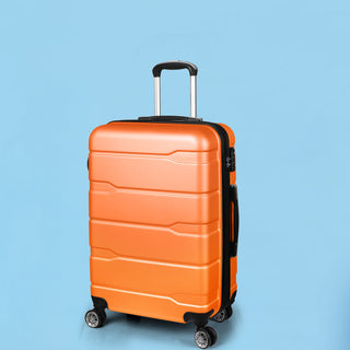 Slimbridge 20" Expandable Luggage Carry Orange 20 inch