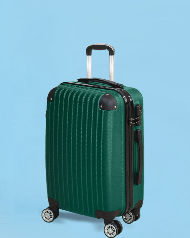 Slimbridge 28" Travel Luggage Suitcase Green