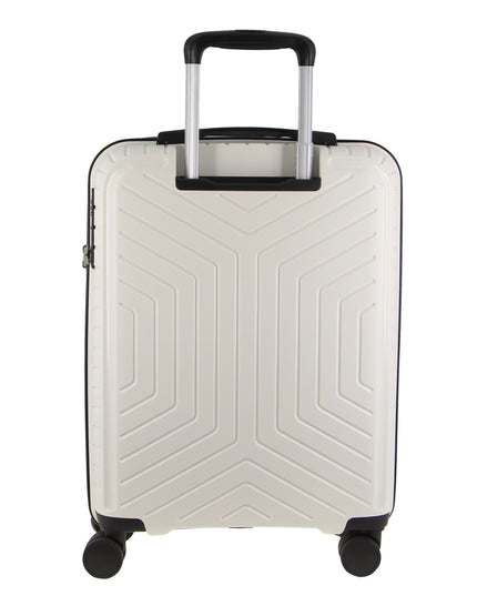 Pierre Cardin 76cm Large Hard-Shell Suitcase Travel Luggage Bag - White