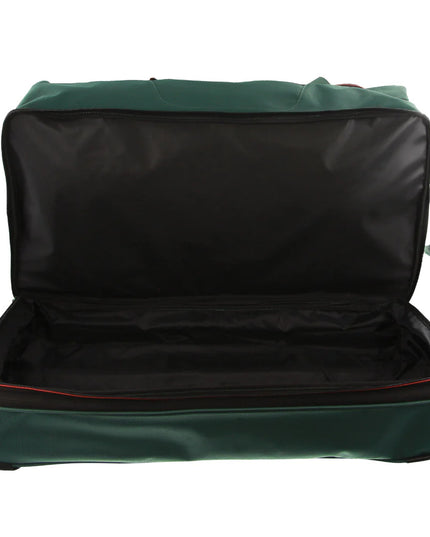 Pierre Cardin Trolley Bag Medium Soft Travel Luggage Wheeled Duffle 72cm - Green