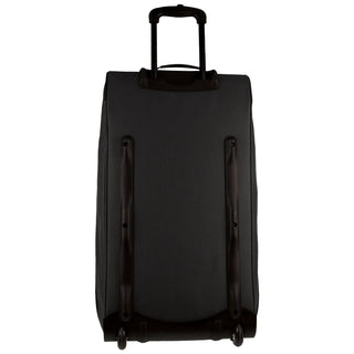 Pierre Cardin Trolley Bag Large Soft Travel Luggage Wheeled Duffle 82cm - Black