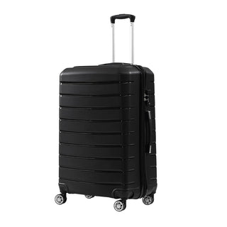 28" Travel Luggage Carry On Expandable Black