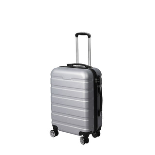 Slimbridge 24" Luggage Case Suitcase Silver 24 inch