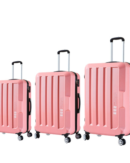 Slimbridge 20"24"28" 3PC Luggage Sets Rose Gold