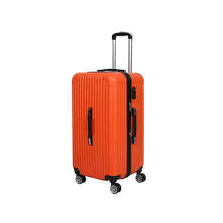 Slimbridge 28"Trunk Luggage Travel Suitcase Orange 28 inch