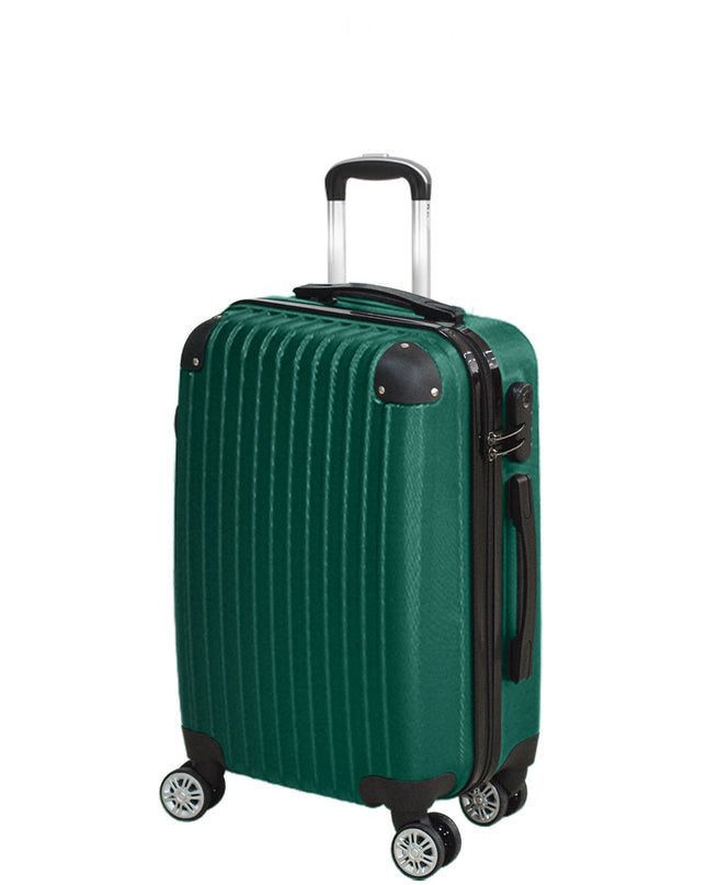 Slimbridge 28" Travel Luggage Suitcase Green