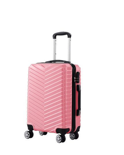 Slimbridge 28 Luggage Suitcase Travel Rose Gold 28 inch