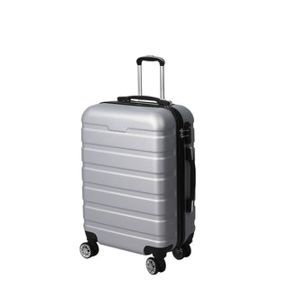 Slimbridge 28" Luggage Case Suitcase Silver 28 inch