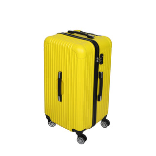 Slimbridge 28"Trunk Luggage Travel Suitcase Yellow 28 inch