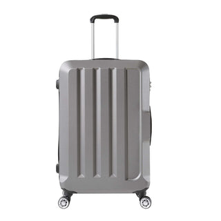 Slimbridge 28" Travel Luggage Check Dark Grey 28 inch