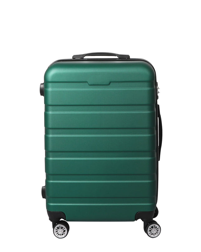 Slimbridge 20" Carry On Luggage Case Green 20 inch