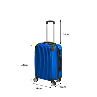 Slimbridge 24" Luggage Suitcase Code Blue