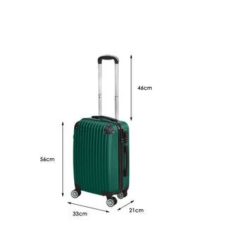 Slimbridge 20" Luggage Suitcase Code Green