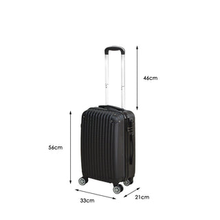 Slimbridge 20" Luggage Suitcase Code Black