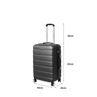 Slimbridge 24"Luggage Case Suitcase Grey 24 inch