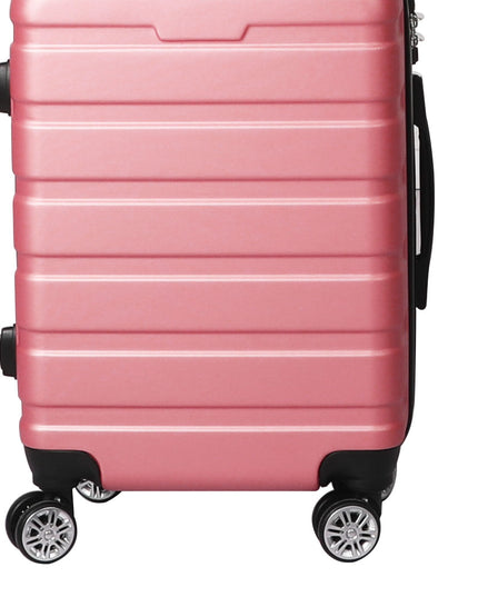 Slimbridge 20" Carry On Luggage Case Rose Gold 20 inch