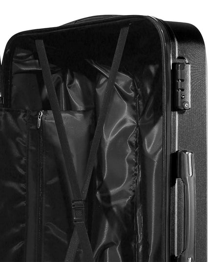 Slimbridge 20" Travel Luggage Lightweight Black 20 inch