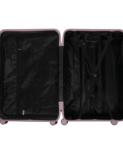 Slimbridge Luggage Suitcase Trolley Rose gold 4pc 14"+20"+24"+28"